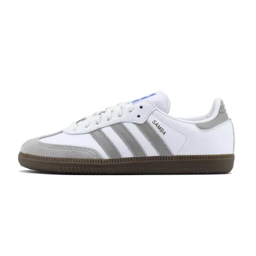 Adidas Originals SAMBA OG Low top Skateboard Shoes Unisex White Gray