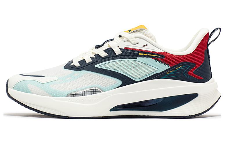 361° Cushioning, Wear Resistant Low top Running Shoes Men’s White Blue