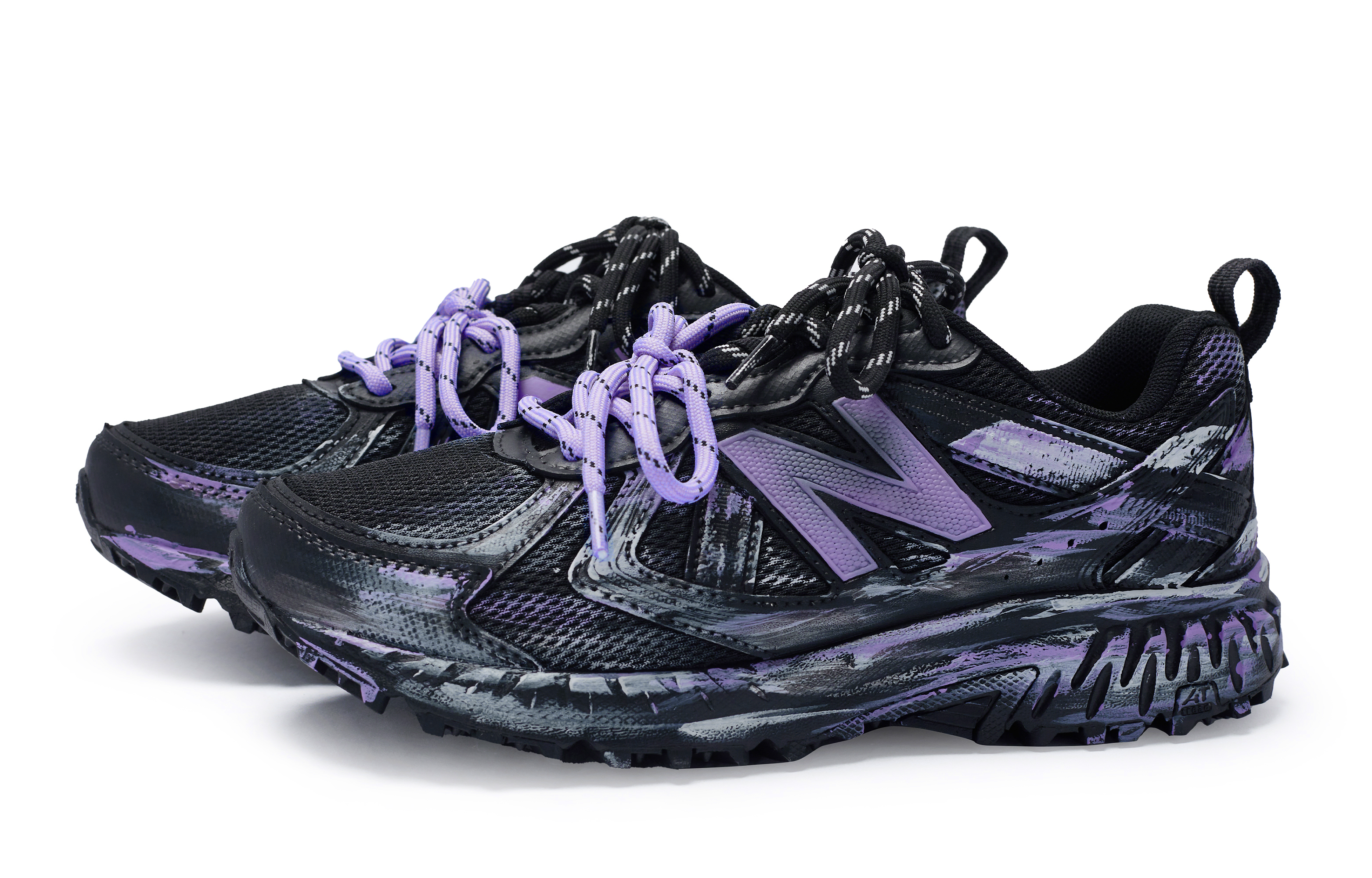 New Balance NB 410 V5 Breathable Coverage Breathable Coverage Low top Running Shoes Unisex Black Purple