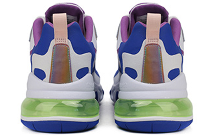 Кроссовки Nike Air Max 270 "Easter" (сине-бело-фиолетовые) — фото 5