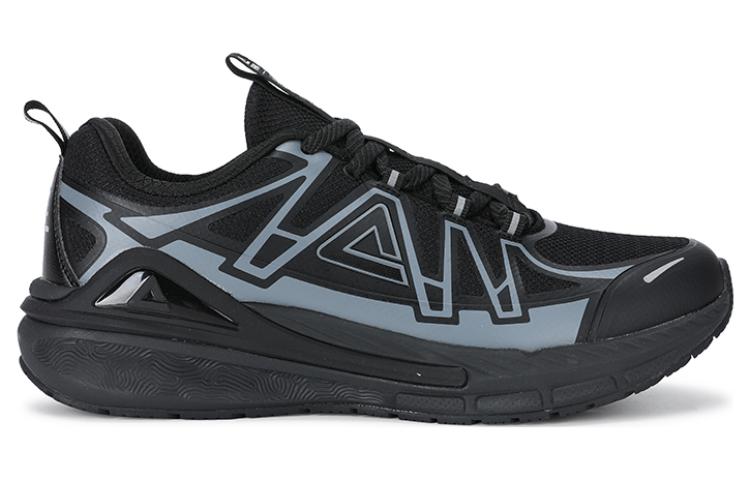 PEAK State Extreme 5.0 Slip Resistant, Abrasion Resistant, Waterproof Low top Running Shoes Men’s Black/Paloma Gray
