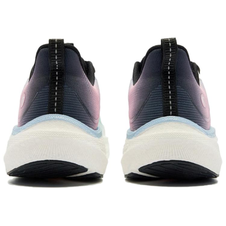 QIAODAN Slip Resistant And Abrasion Resistant Coverage Low top Sprint Casual Running Shoes Women’s White Blue Pink