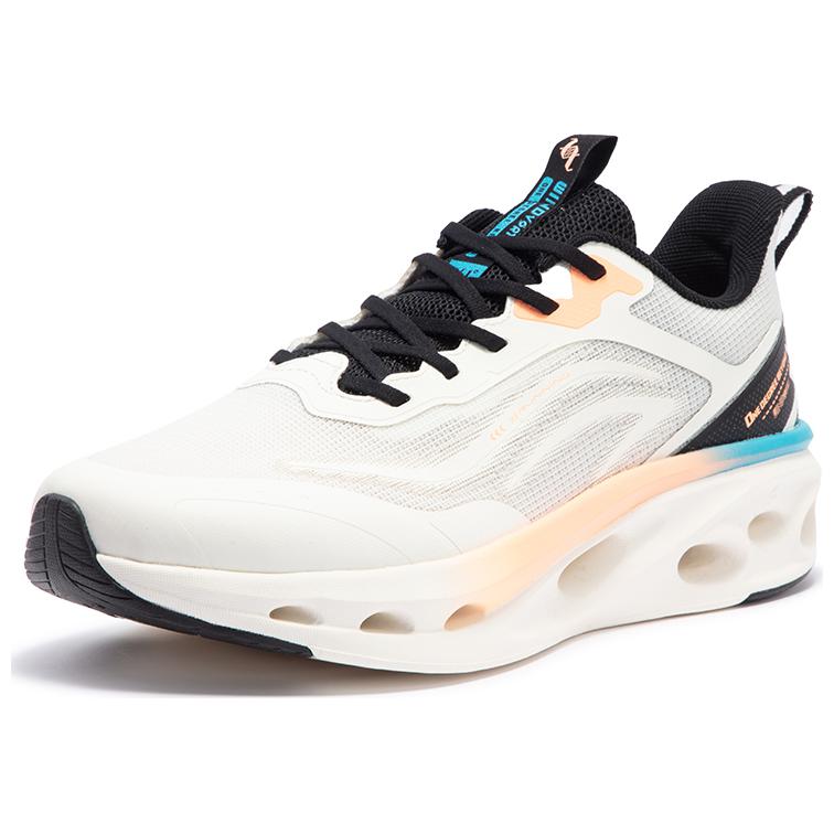 361° Slip Resistant Low top Casual Running Shoes Men’s White Black