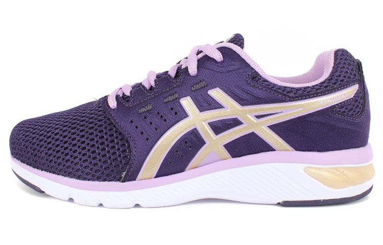 ASICS Gel moya Comfortable Abrasion Resistant Low top Running Shoes Women's Purple Gold