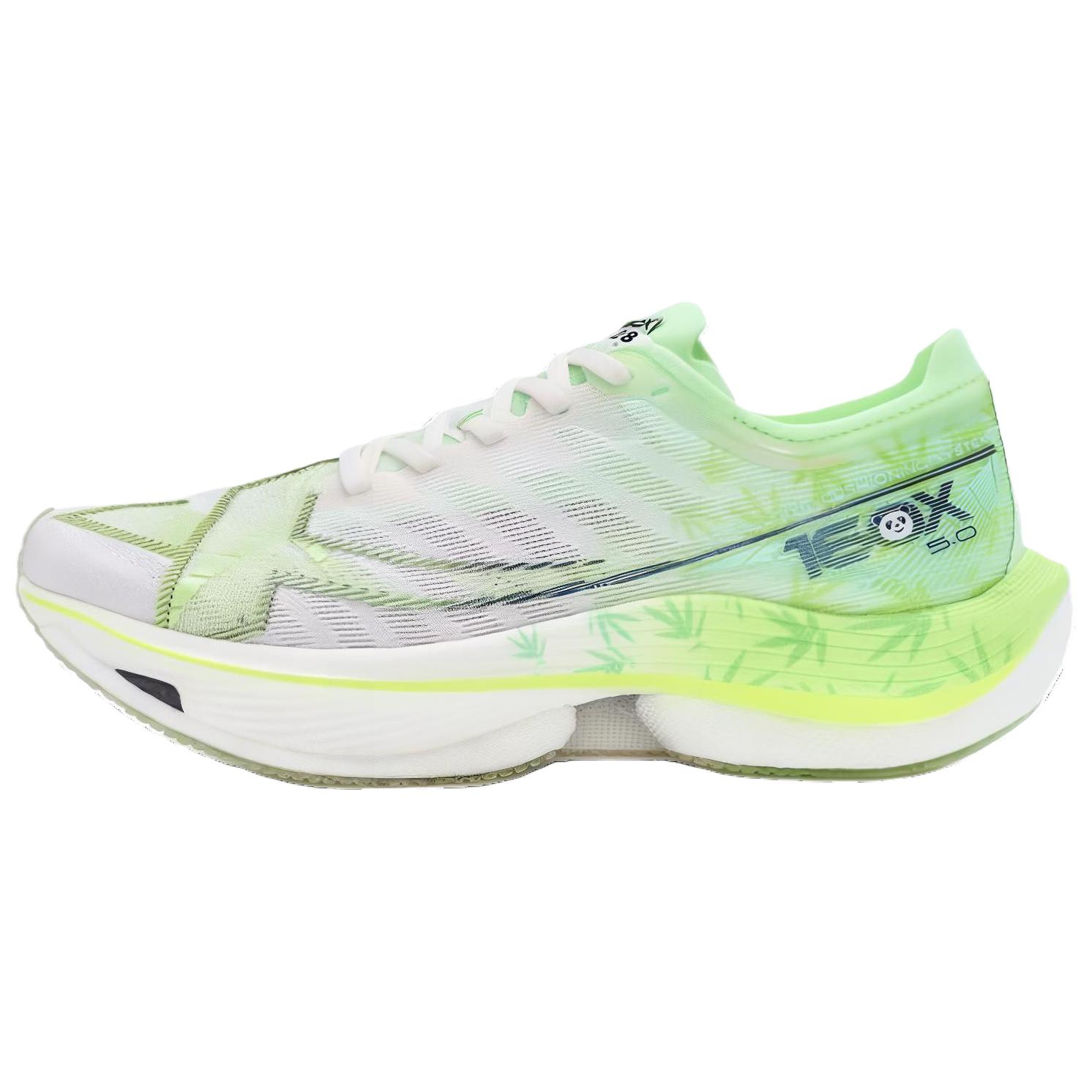 XTEP Racing 160X 5.0 Cushioning Lightweight Low top Running Shoes Women’s White Green