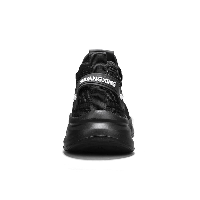 Binary Cushioning Rebound Lightweight Breathable Slip Resistant Low top Running Shoes Men’s Black
