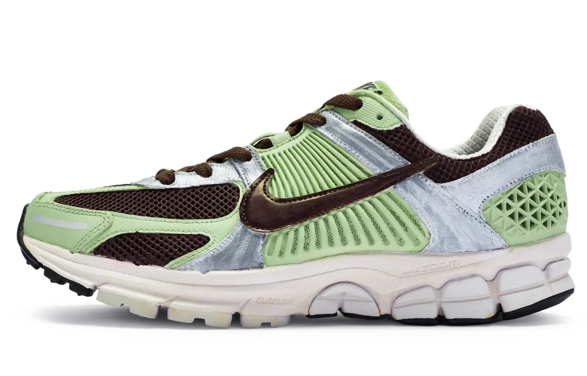 Nike Zoom Vomero 5 Cushioning Low top Running Shoes Unisex Green Brown