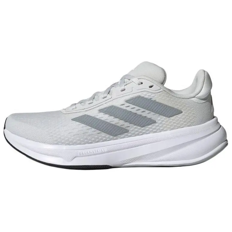 Adidas Response Runner Slip Resistant Abrasion Resistant Low top Running Shoes Women's Light Silver