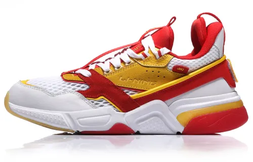 Li Ning Journey Cushioning Slip Resistant Abrasion Resistant Breathable Lightweight Low top Running Shoes Women's