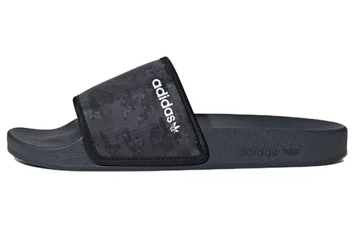 Adidas Originals Slip Resistant Abrasion Resistant Slide Slippers Unisex Black