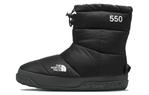 THE NORTH FACE Nuptse Après Waterproof, Abrasion Resistant, Thermal Crew Outdoor Boots Women's Black