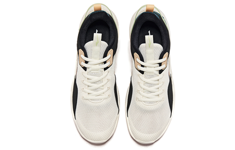 Erke Comfortable Abrasion Resistant Slip Resistant Low top Running Shoes Men’s White Green