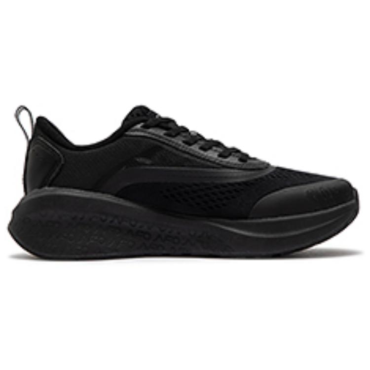 361° Mesh Abrasion Resistant Low top Running Shoes Women’s Black Gray