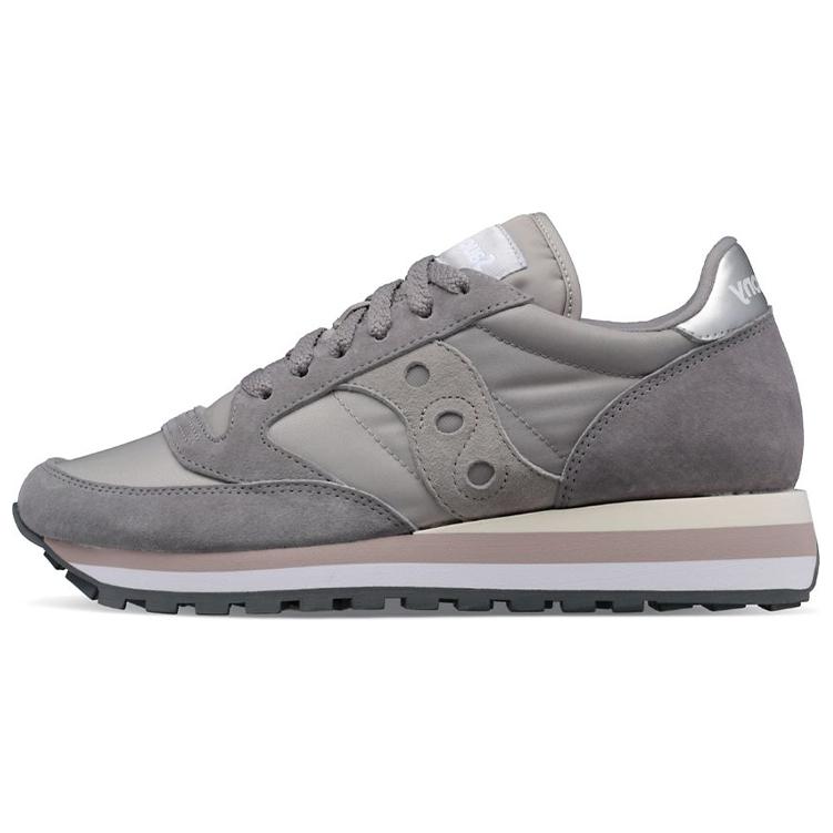 saucony Jazz Triple Grey Light Grey Women's