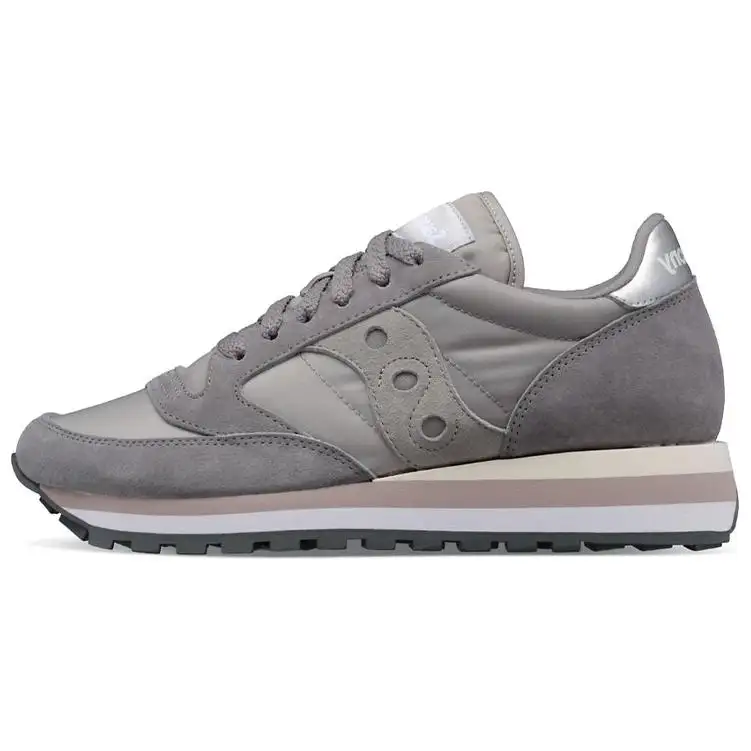 saucony Jazz Triple Grey Light Grey Women's