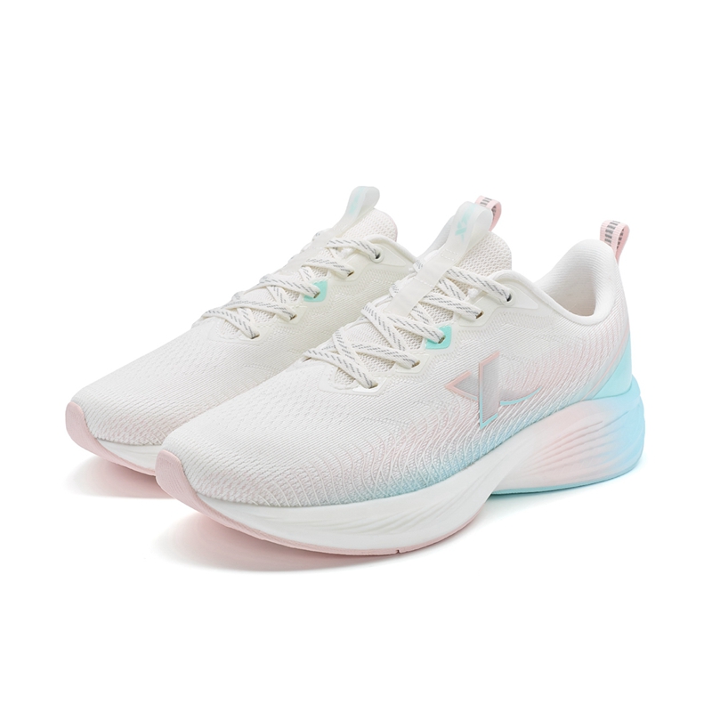 XTEP Slip Resistant Abrasion Resistant Low top Running Shoes Women’s Blue White