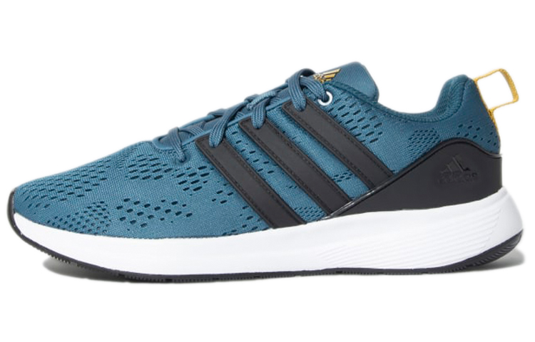 Adidas Adiwo Comfortable Abrasion Resistant Low top Running Shoes Men's Teal
