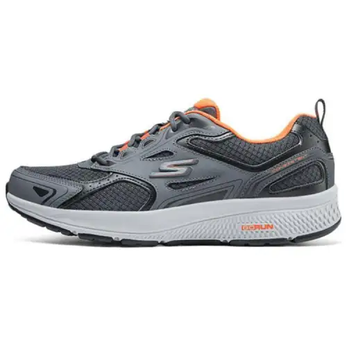 Skechers Low top Running Shoes Men's Gray Orange