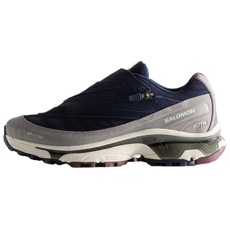 Кроссовки KITH KITH x SALOMON XT-Voyager (сине-фиолетово-серые)
