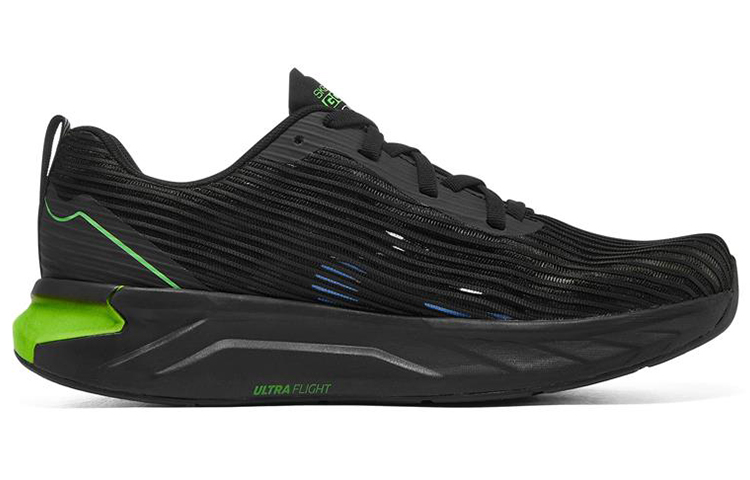 Skechers Go Run ‘Black Neon Green’