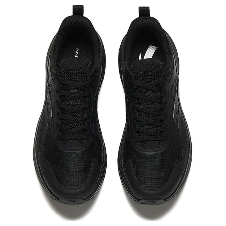Anta Light Cloud Comfortable And Trendy Fabric Low top Running Shoes Men’s Black