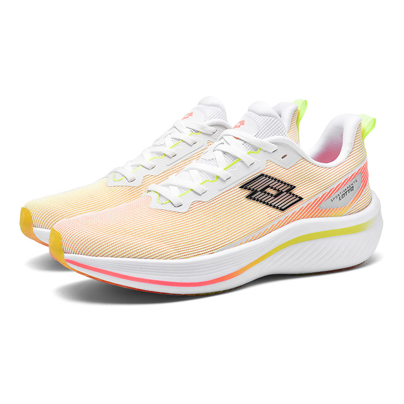 LOTTO Windchill Collection Running Shoes Men’s Low Top White/Orange