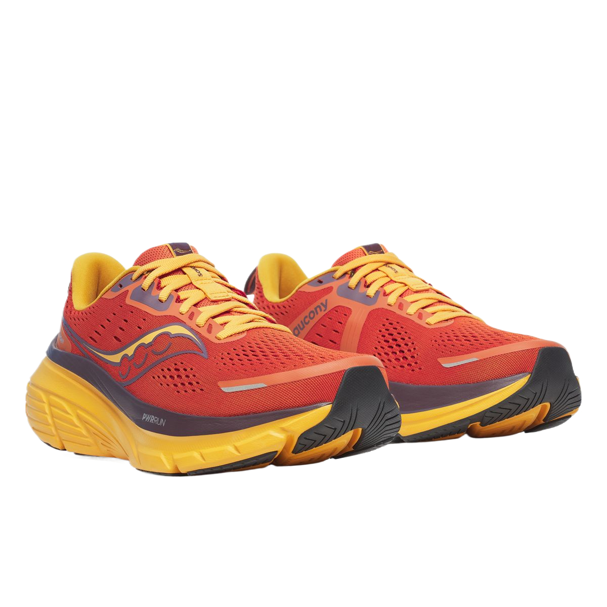 Saucony Guide 18 Low top Running Shoes Men’s Orange Yellow