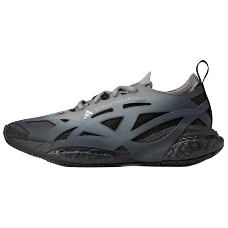 Adidas Solarglide Slip Resistant Abrasion Resistant Low top Casual Running Shoes Women’s Black