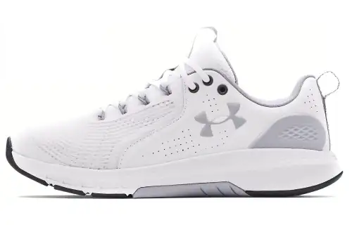 Under Armour Charged Commit 3 4E Wide 'White Mod Grey'