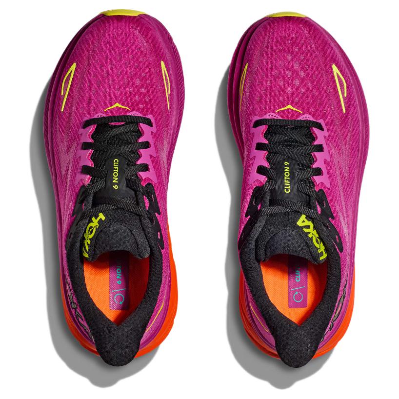HOKA ONE ONE Clifton 9 Fuchsia Black