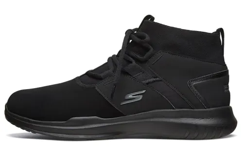 Skechers Go Run Mojo Comfortable Mid top Casual Running Shoes Men's Black