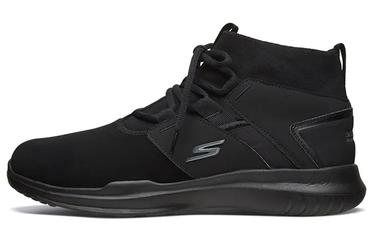 Skechers Go Run Mojo Comfortable Mid top Casual Running Shoes Men's Black