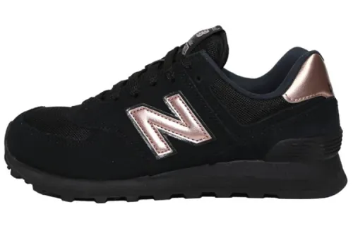 New Balance 574 Series 'Black Rose Gold' Women's