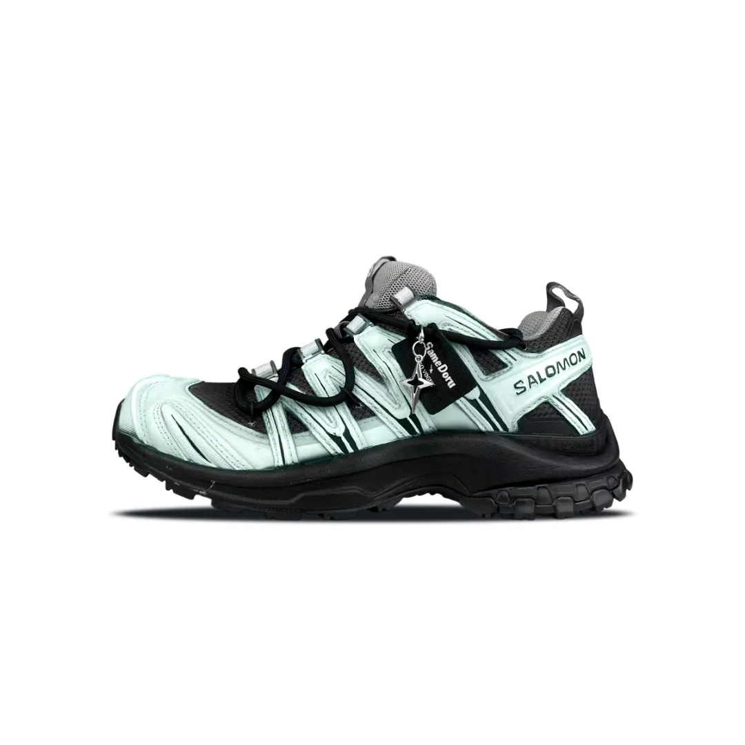 SALOMON XA PRO 3D Cushioning Support Cushioning Support Low top Trail Running Training Running Shoes Unisex Black Green