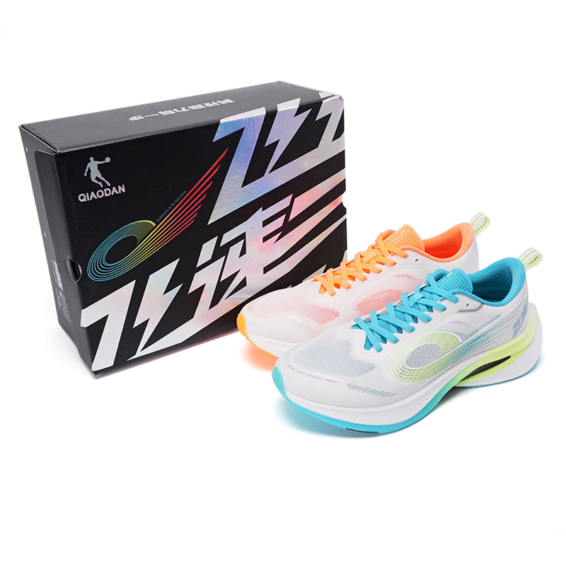 QIAODAN Cushioning Slip Resistant Abrasion Resistant Breathable Lightweight Low top ChaiPRO Rebound Technology Training