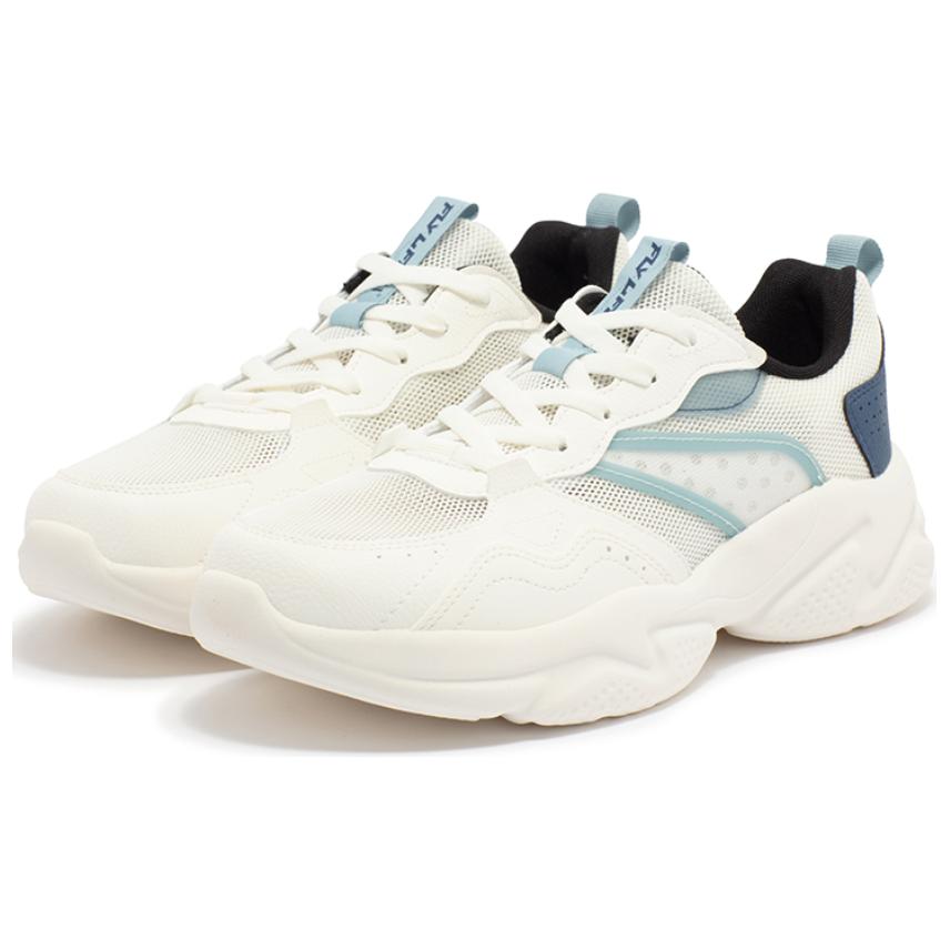 361° Cushioning, Wear Resistant Low top Running Shoes Men’s White Blue