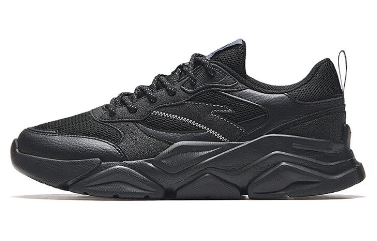 Anta Life Collection Slip Resistant Abrasion Resistant Low top Running Shoes Women's Black