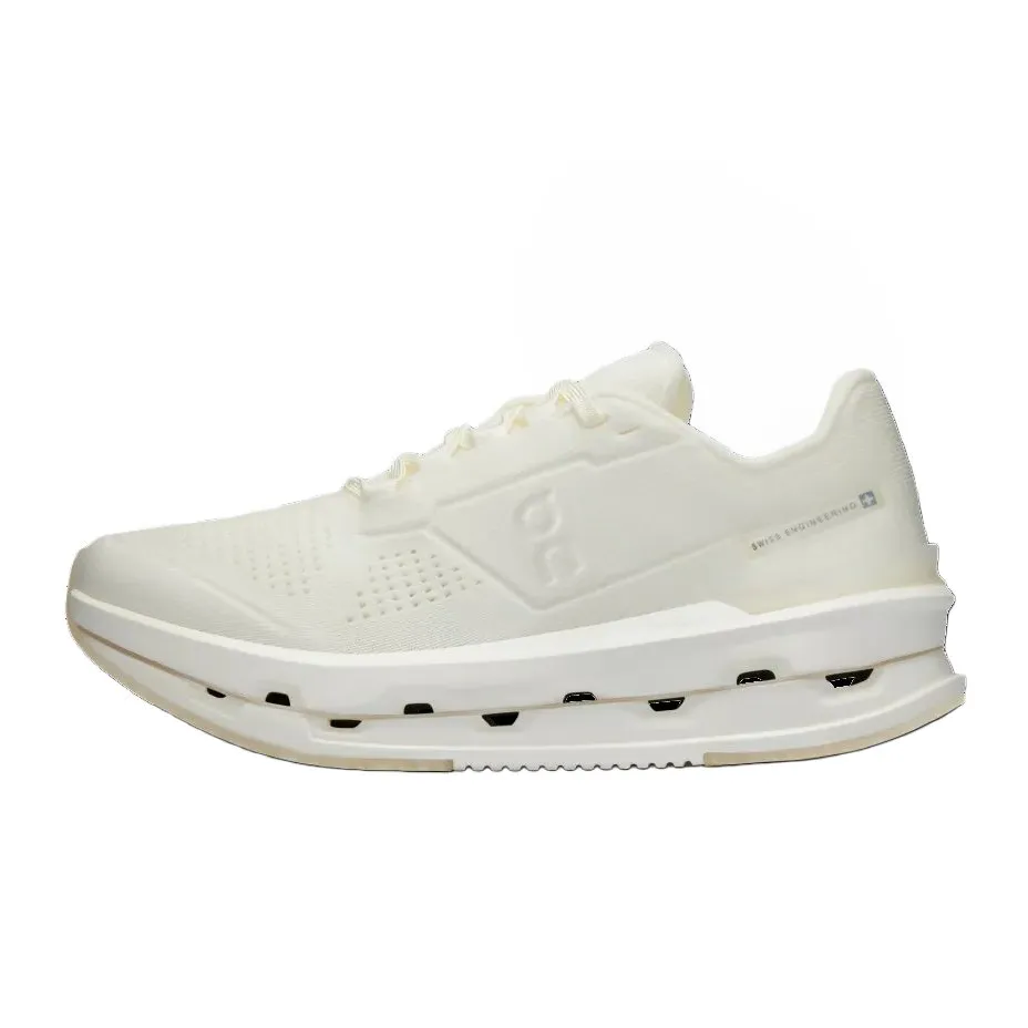 On Slip Resistant Abrasion Resistant Low top Casual Running Shoes Women's Ecru