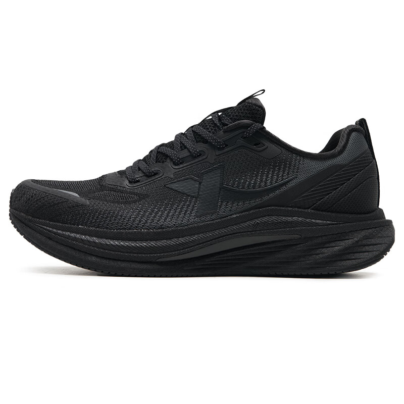 XTEP Cushioning Slip Resistant Low top Casual Training Running Shoes Men’s Black
