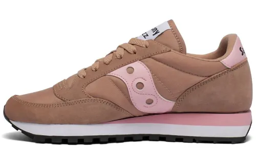 Saucony Jazz Original Running Shoes Women's Low Top Brown/Pink
