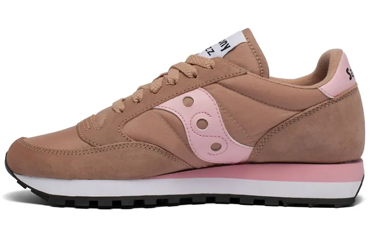 Saucony Jazz Original Running Shoes Women's Low Top Brown/Pink