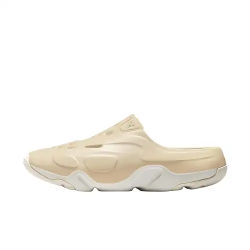 Jordan Roam Closed Toe Slippers Men's Light Ivory