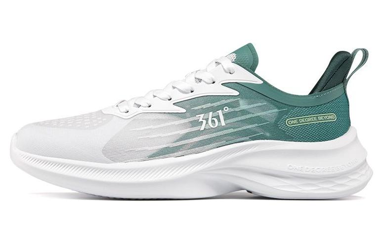 361° Slip Resistant, Abrasion Resistant, Breathable Low top Running Shoes Men’s White Cyan