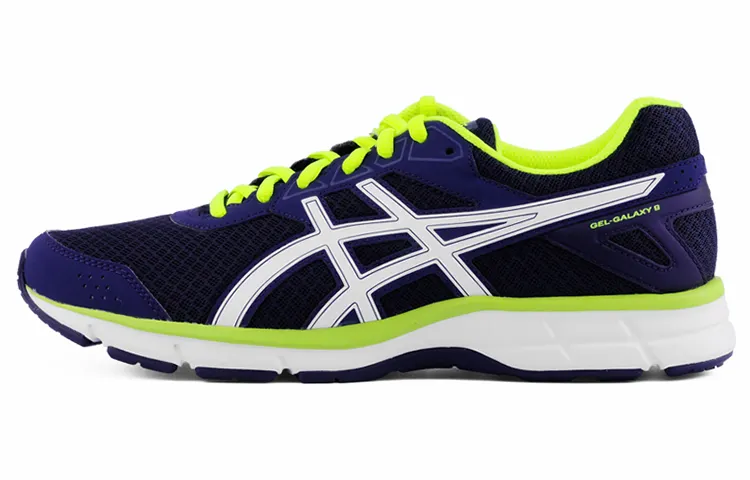 Asics Gel Galaxy 9 Low top Running Shoes Men's Black Purple