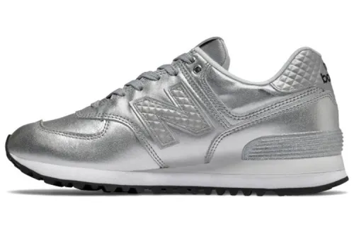 New Balance 574 Glitter Punk Slivery Women's