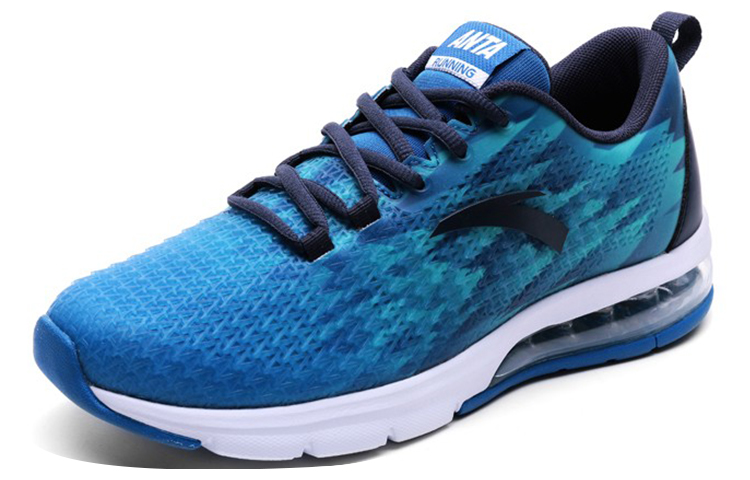 Anta Cushioning Slip Resistant Low top Running Shoes Men’s Palace Blue