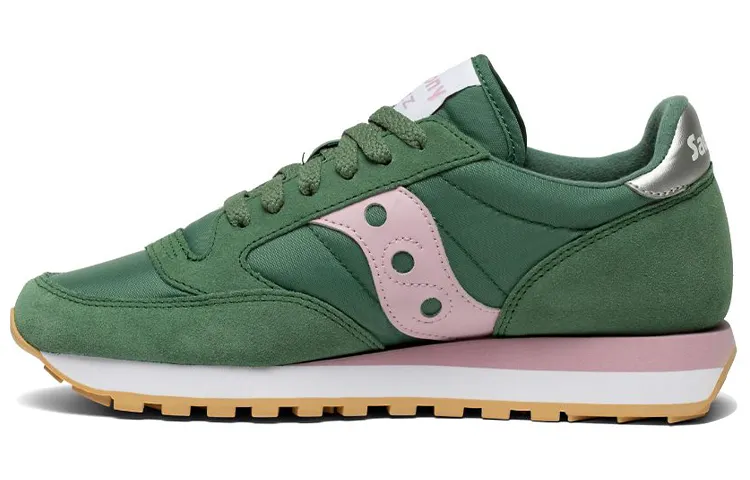 Saucony Jazz Original Running Shoes Women's Low Top Green/Pink/White