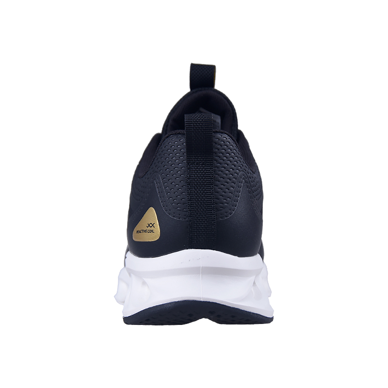 XTEP Cushioning Spin 9.0 Cushioning, Wear Resistant Low top Running Shoes Men’s Black Gold