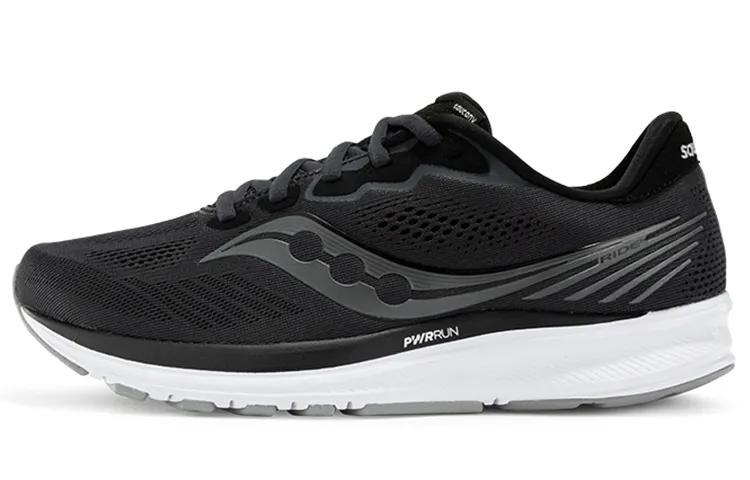 saucony Women's Ride 14 Wide 'Charcoal'