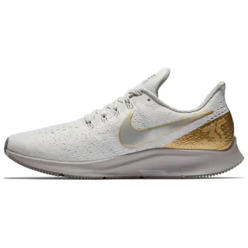 Nike Air Zoom Pegasus 35 shock-absorbing, wear-resistant, breathable, shock-absorbing, wear-resistant, breathable, low-cut running shoes, women's white